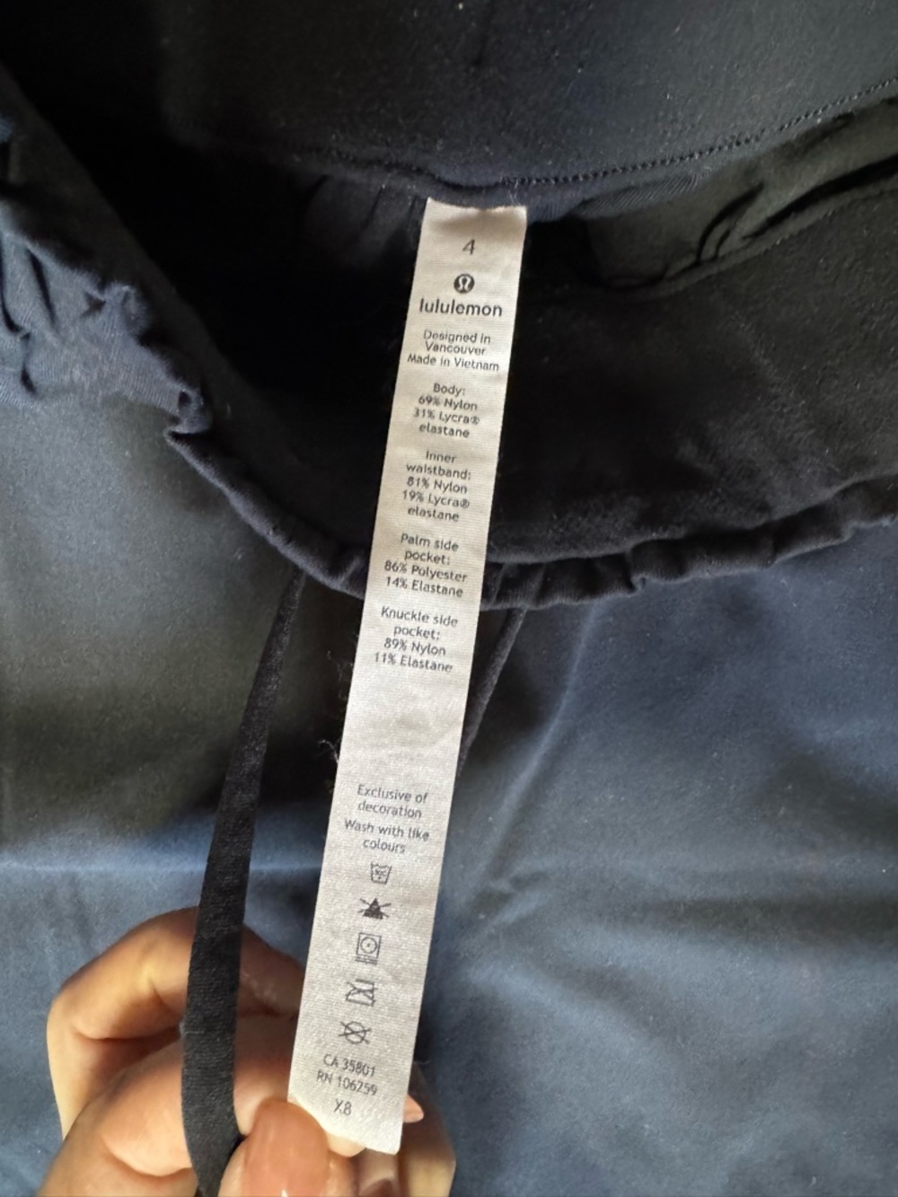 Lululemon Keep Moving Pant 7/8 High-Rise - Size 4 - Picture 8 of 11